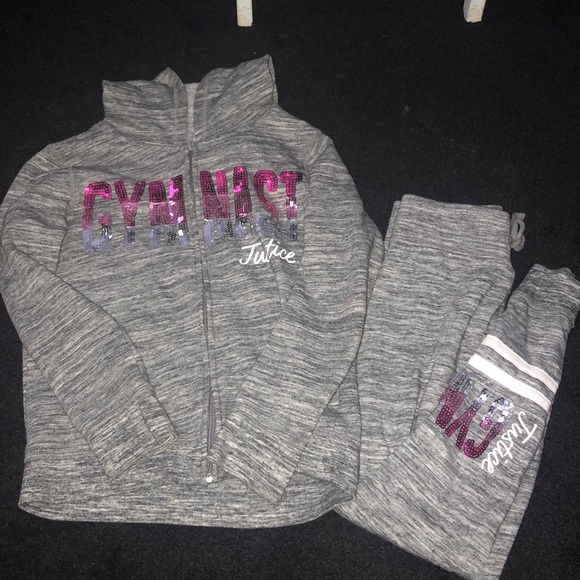 Justice Other - Justice Gymnast sweat suite.